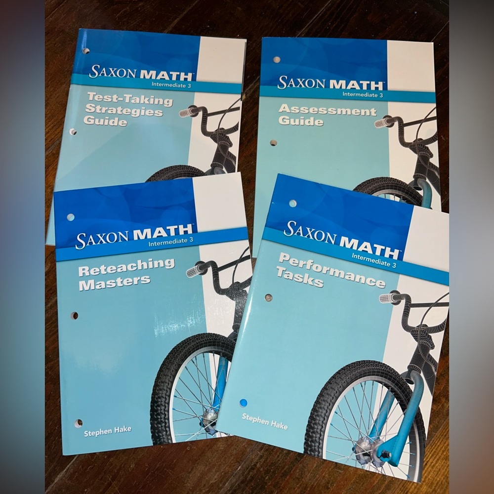 Saxon Math Intermediate 3 rd grade curriculum school books